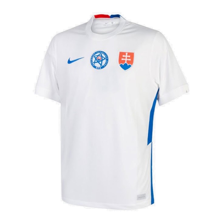 Tailandia Camiseta Eslovaquia 2ª Kit 2020 Blanco